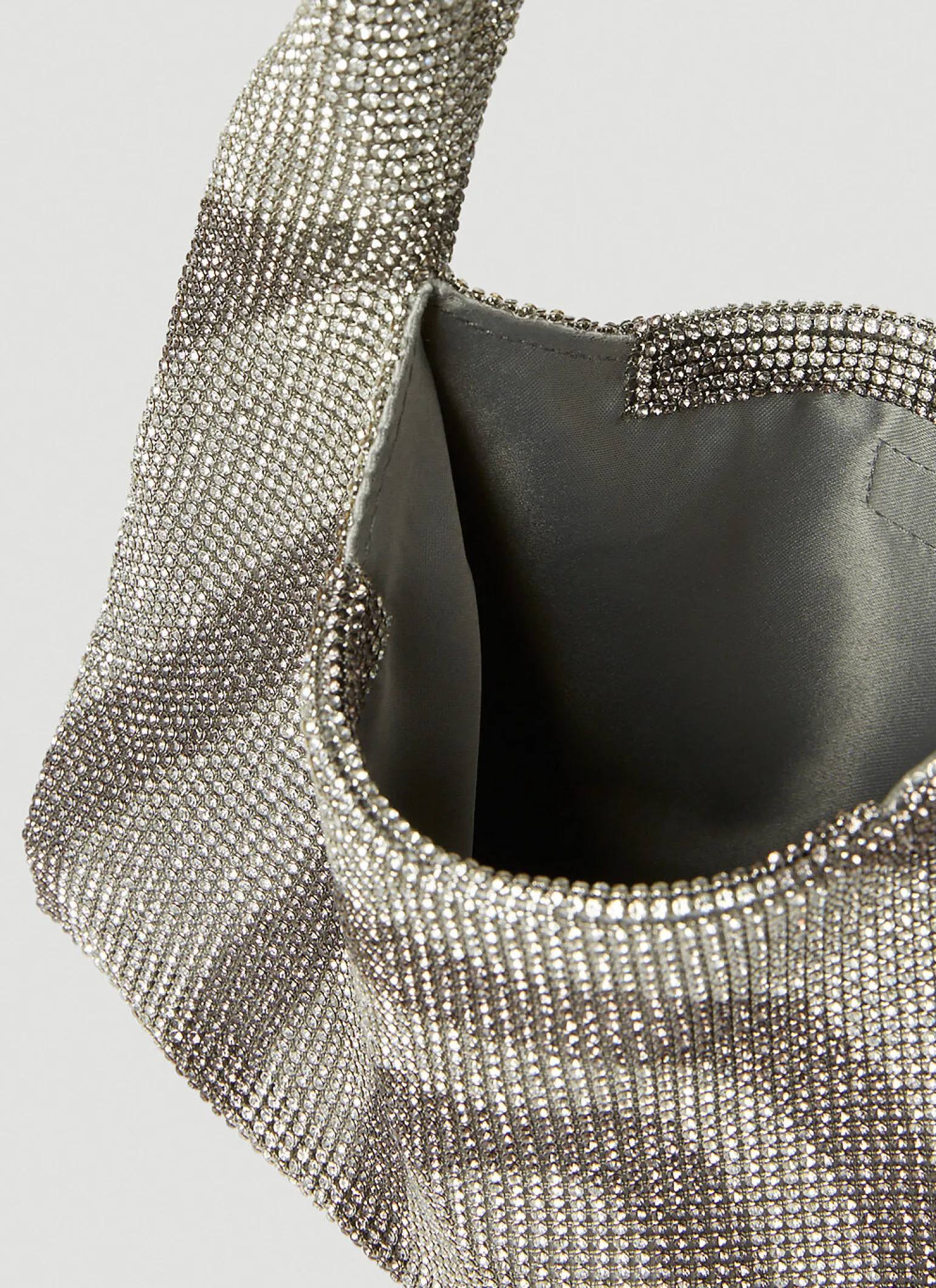 Mini Crystal Mesh Armpit Shoulder Bag