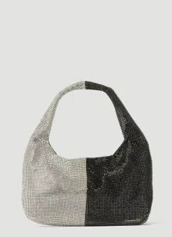 Mini Crystal Mesh Armpit Shoulder Bag