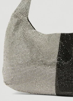 Mini Crystal Mesh Armpit Shoulder Bag