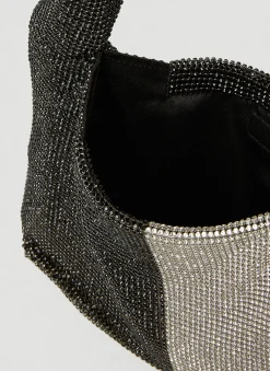 Mini Crystal Mesh Armpit Shoulder Bag