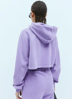 Mini Hooded Crystal Embellished Sweatshirt