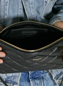 Mini Quilted Leather Shoulder Bag