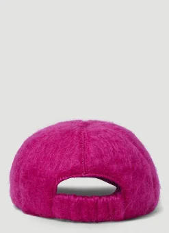 Mohair Baseball Hat