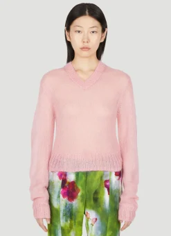 Mohair Knit Sweater