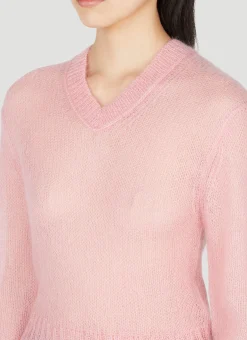 Mohair Knit Sweater