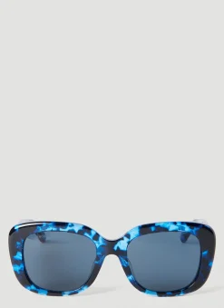 Monaco Square Tortoiseshell Sunglasses