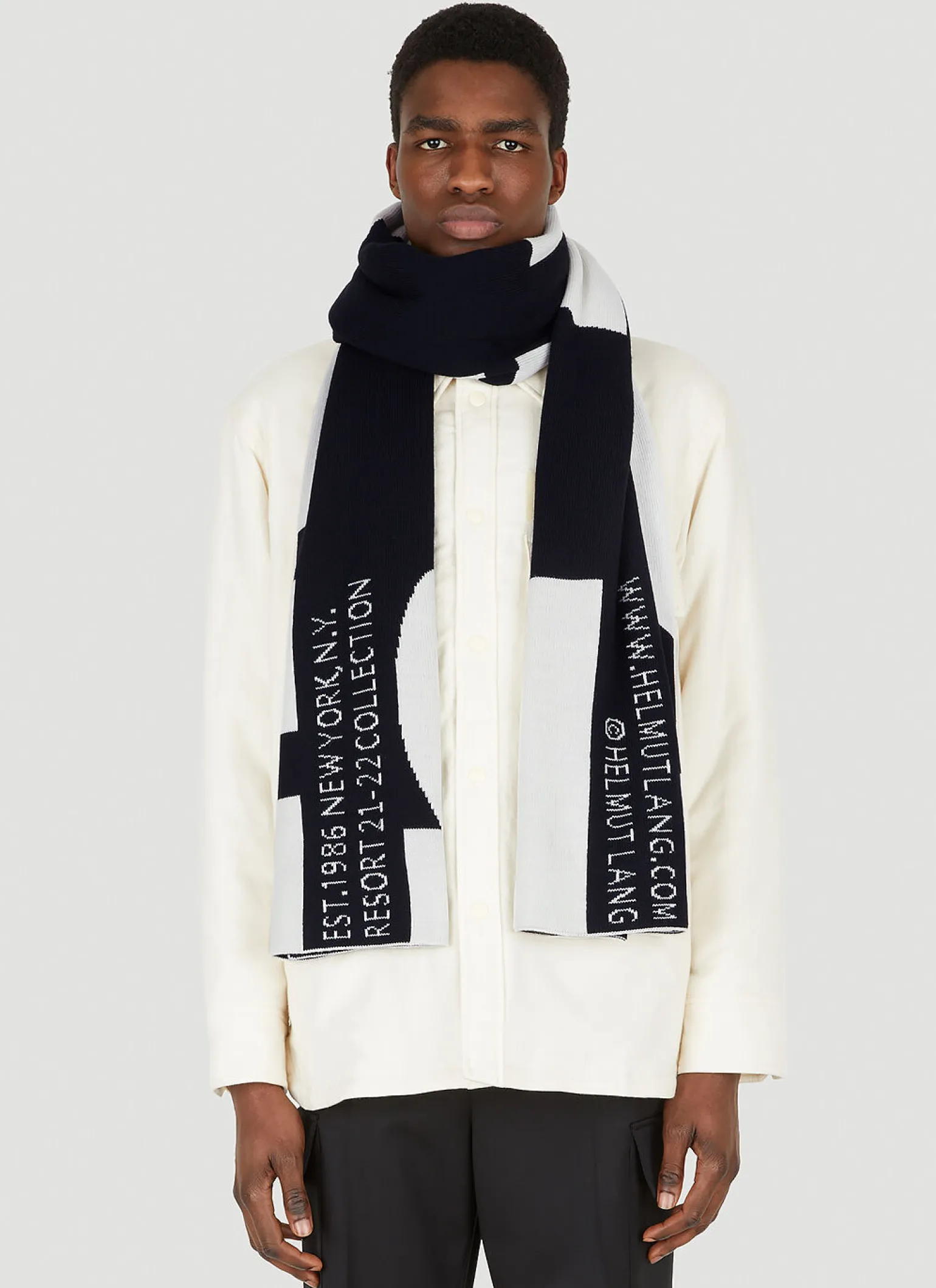 Monochrome Logo Scarf