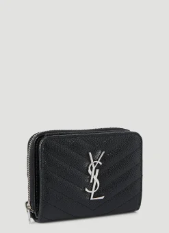 Monogram Compact Zip Wallet