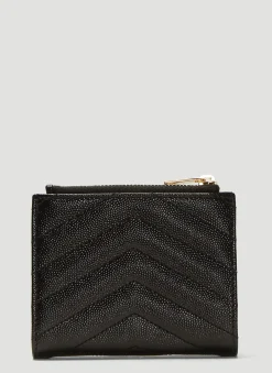 Monogram Grain De Poudre Zipped Card Case