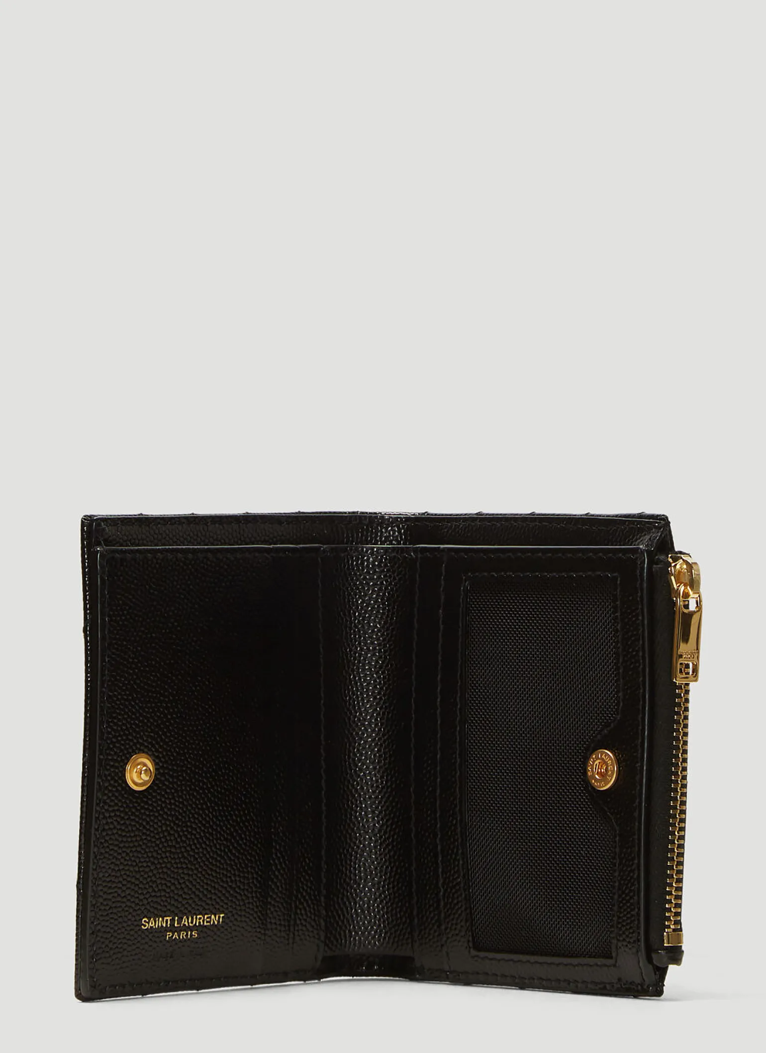 Monogram Grain De Poudre Zipped Card Case