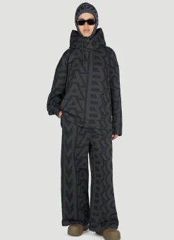 Monogram Oversized Track Pants
