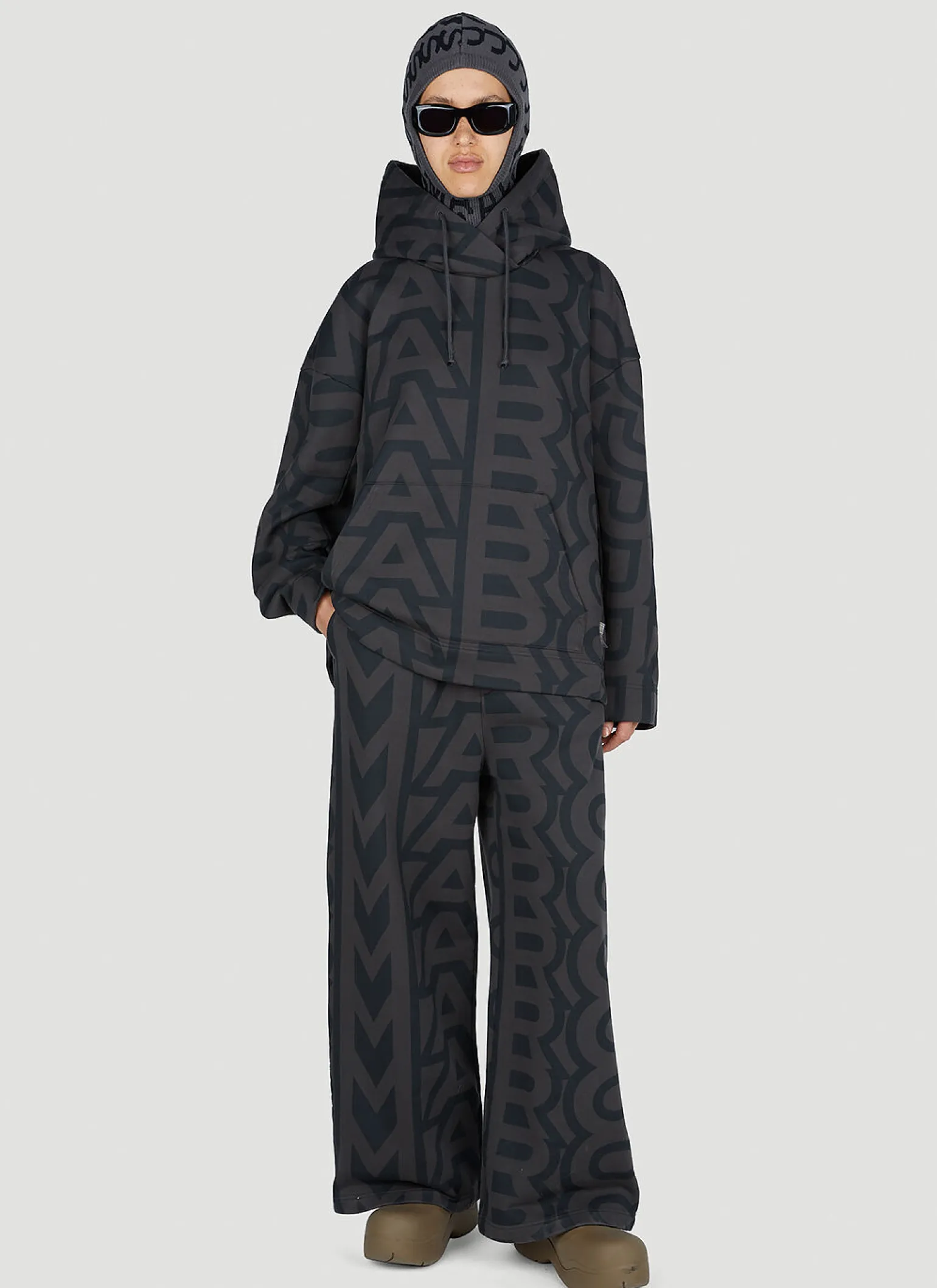 Monogram Oversized Track Pants