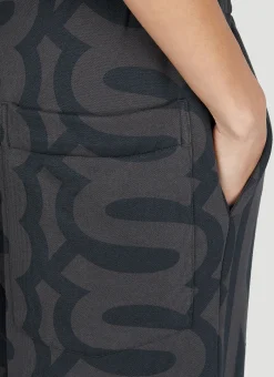Monogram Oversized Track Pants