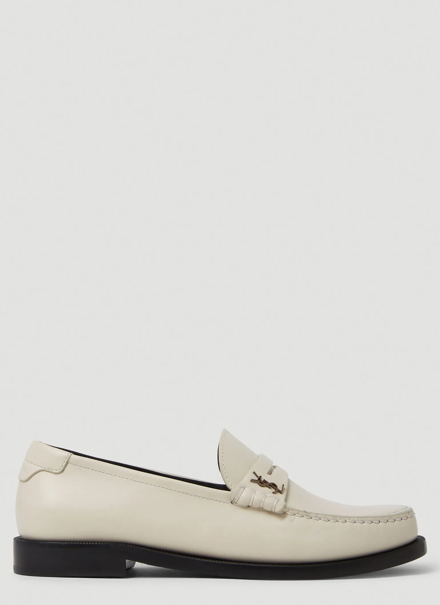 Monogram Plaque Loafers