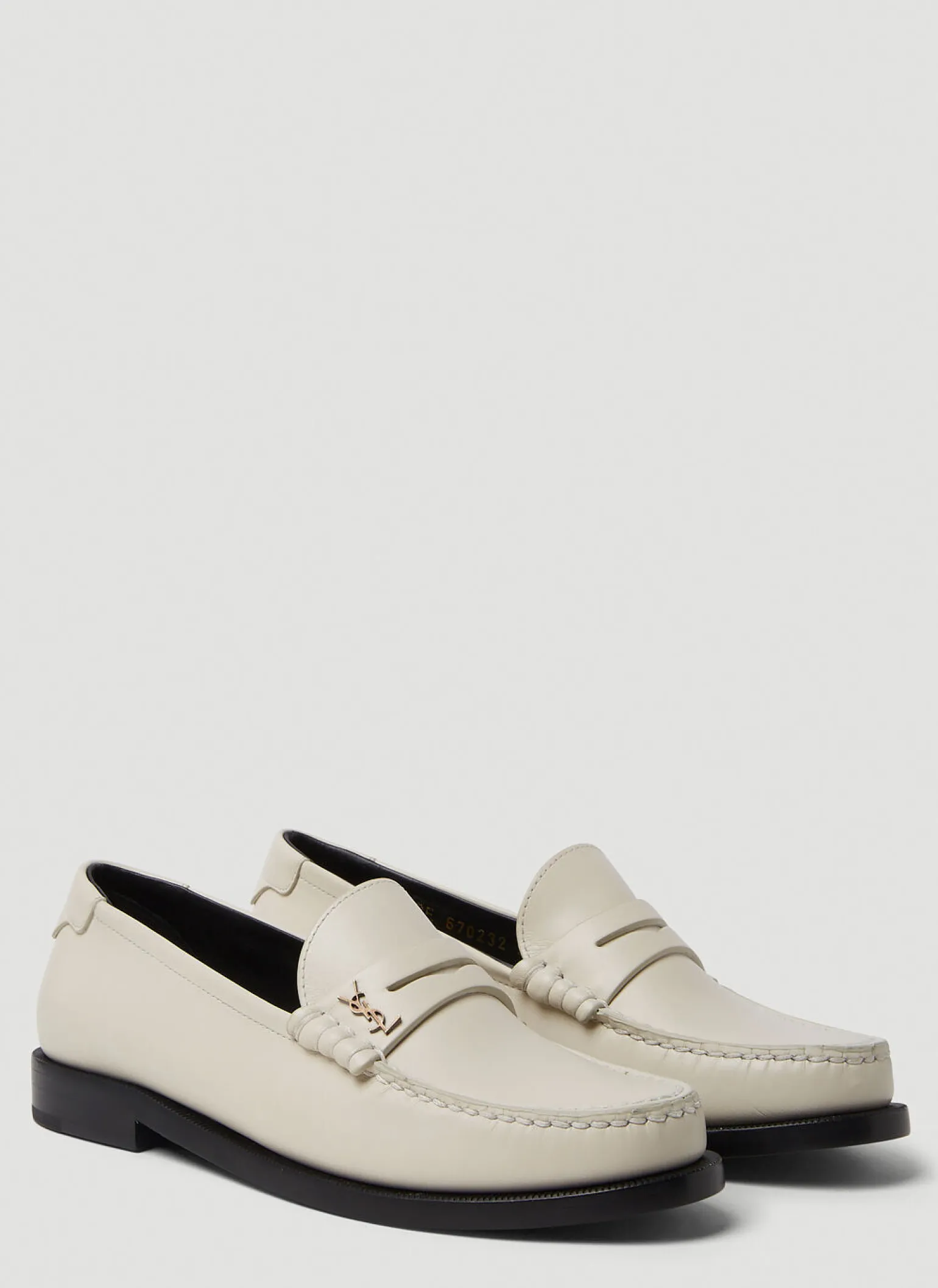Monogram Plaque Loafers