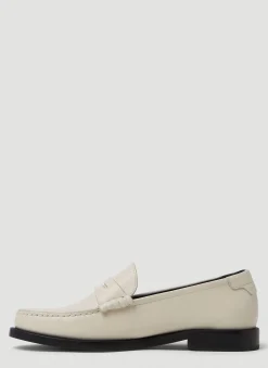 Monogram Plaque Loafers
