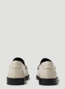 Monogram Plaque Loafers