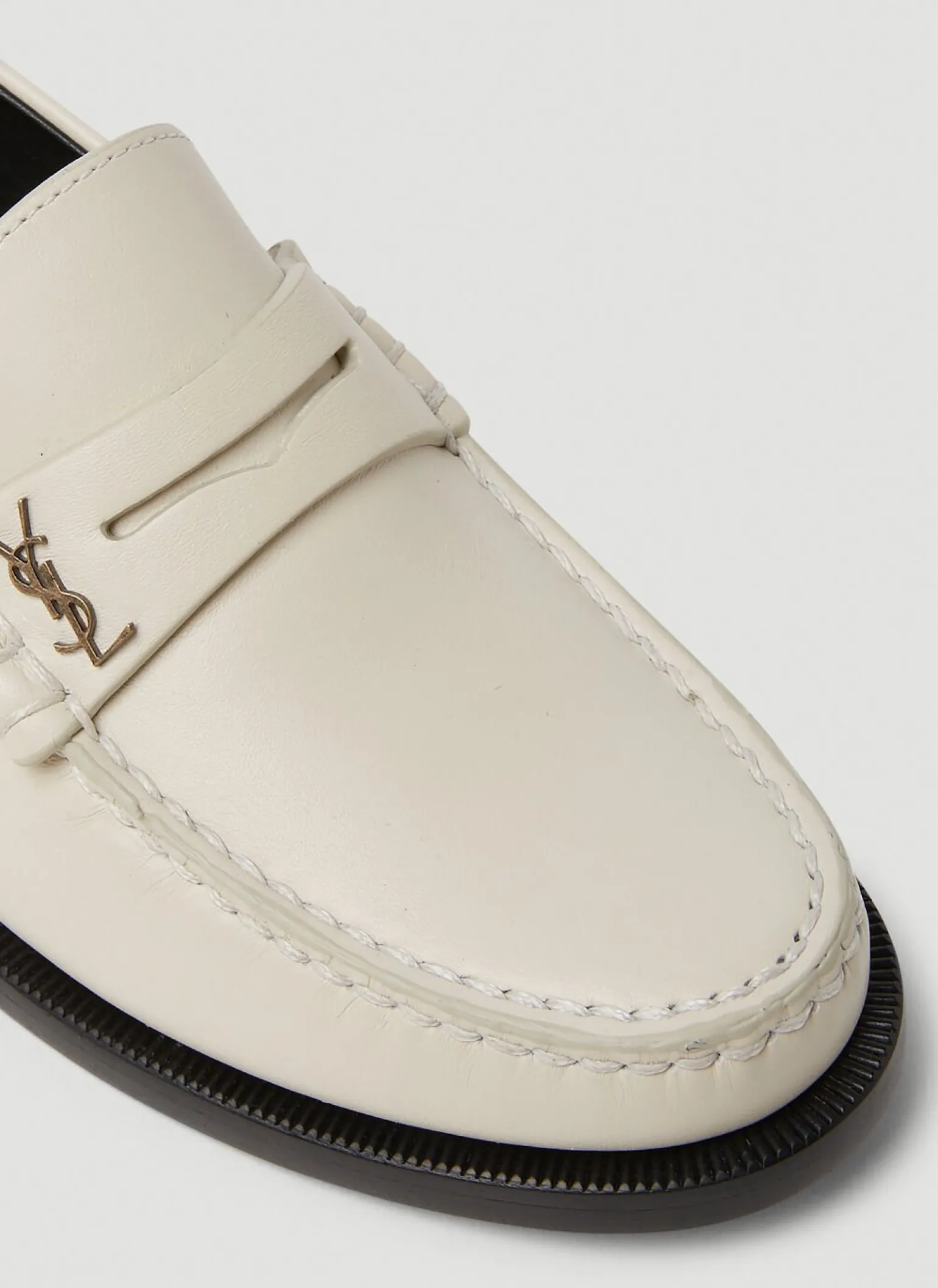 Monogram Plaque Loafers
