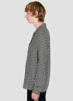Monogram Print Shirt