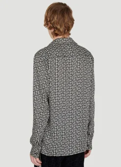 Monogram Print Shirt