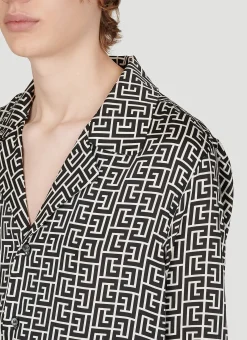 Monogram Print Shirt