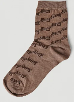 Monogram Socks