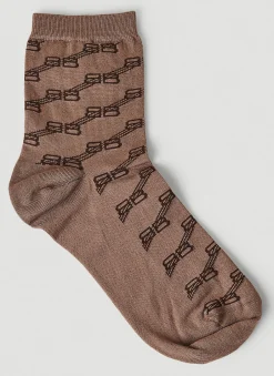 Monogram Socks