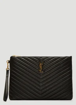 Monogram Tablet Clutch Bag