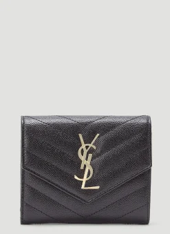Monogram Tri-Fold Wallet
