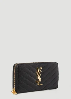Monogram Zip-Around Wallet