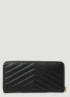 Monogram Zip-Around Wallet
