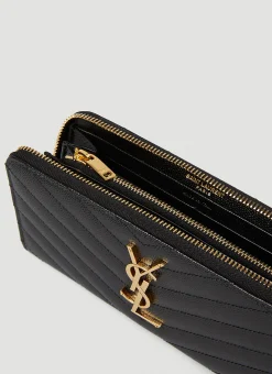 Monogram Zip-Around Wallet