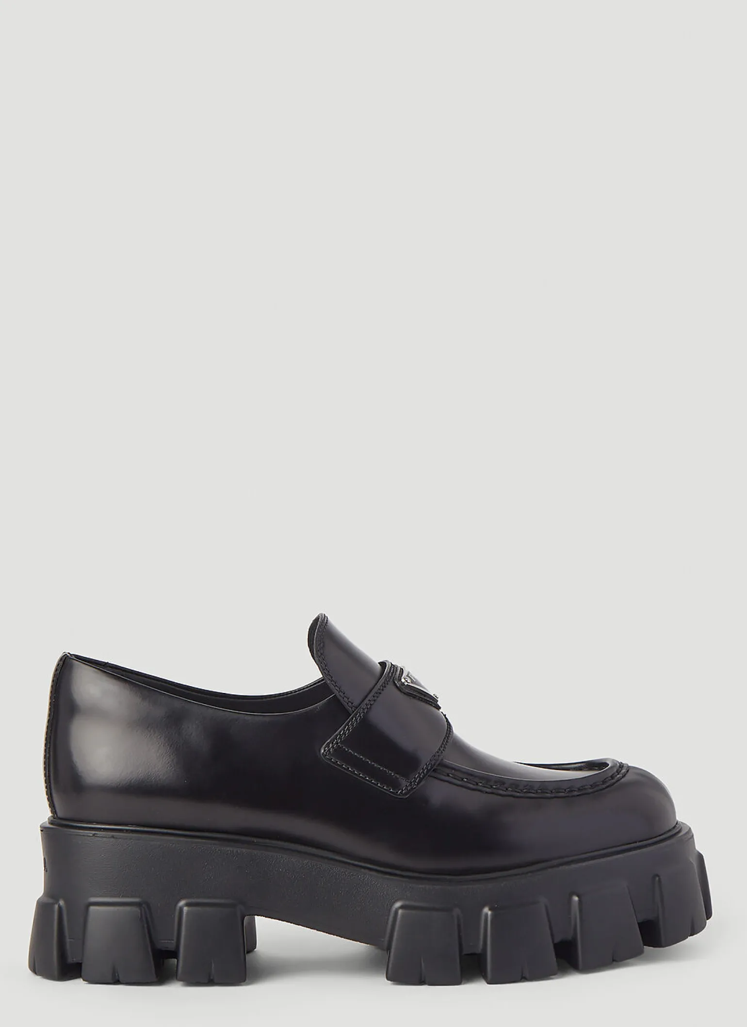 Monolith Platform Leather Loafers