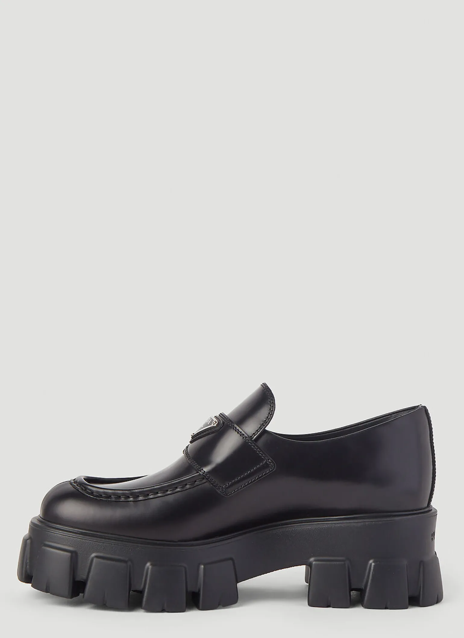 Monolith Platform Leather Loafers