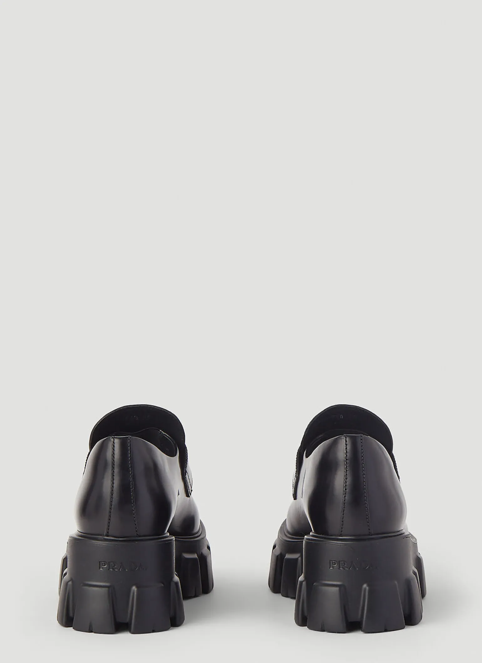 Monolith Platform Leather Loafers