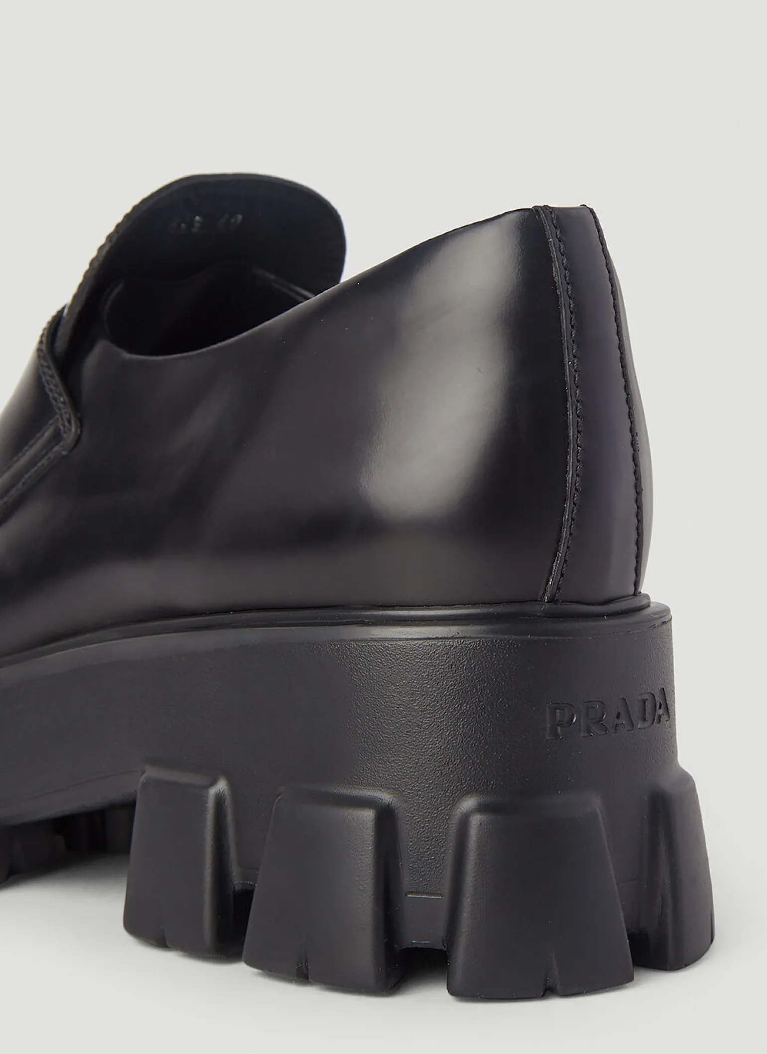 Monolith Platform Leather Loafers