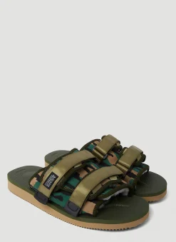 Moto-Mab Shearling Sandals