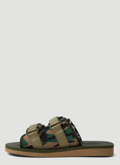 Moto-Mab Shearling Sandals