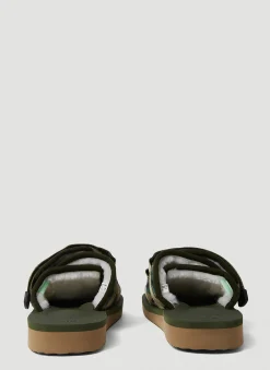 Moto-Mab Shearling Sandals
