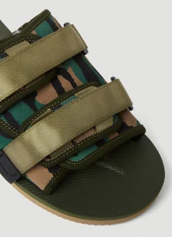 Moto-Mab Shearling Sandals