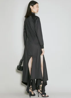 Multi Cut-Out Track Dress
