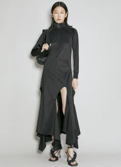 Multi Cut-Out Track Dress
