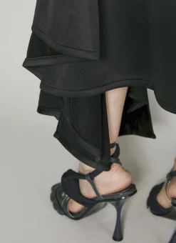 Multi Cut-Out Track Dress