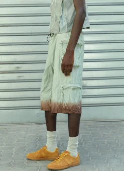 Multi Pocket Cargo Bermuda Shorts