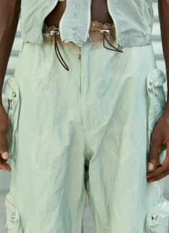 Multi Pocket Cargo Bermuda Shorts