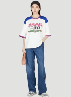 Mushroom Print T-Shirt