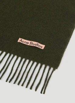 Narrow Wool Scarf