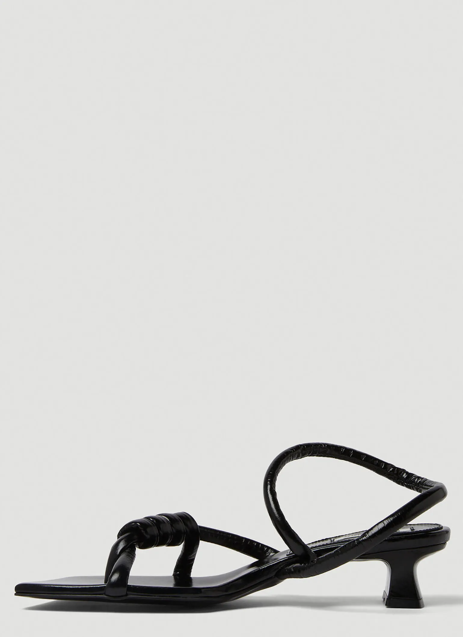 Noodle Knot Heeled Sandals
