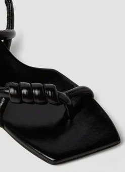 Noodle Knot Heeled Sandals