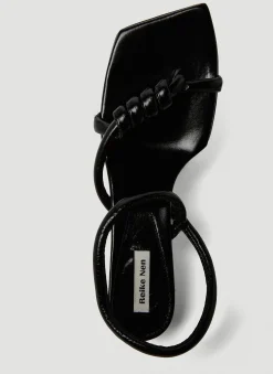 Noodle Knot Heeled Sandals